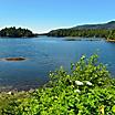 Beautiful Lake Near Port Edward at Prince Rupert British Columbia