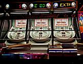 Close-Up the Skee Ball on the Boardwalk Arcade