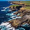 Cliffs off the Coast, Kirkwall, Scotland