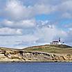 The coast of Magdalena island, Strait of Magellan, Chile