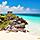 Beach Tulum God of Wind Temple Ruins, Cozumel, Mexico