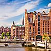 Historic buildings in Hamburg, Germany