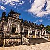 An old historical building in Chan May, Vietnam