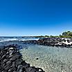 A rocky beach at Kaloko-Honokohau National Park