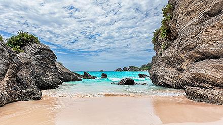 Bermuda's most famous beach