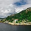 A coastal mountain in Kristiansand, Norway