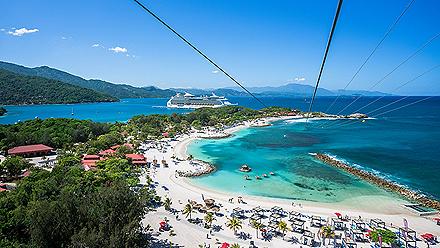 Zip Lines on the Coast, Labadee, Haiti