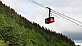 Mount Roberts Tramway above the forest, Juneau, Alaska