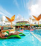 Navigator of the Seas Pool  by the Lime and Coconut