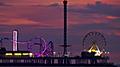 Pleasure Pier in Galveston, Texas.