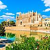 La Seu cathedral in Palma de Mallorca, Spain