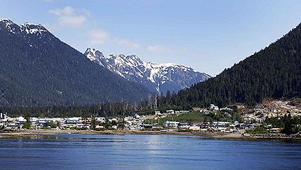 Coastal Town Seascape Views, Sitka, Alaska