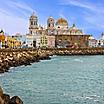 Spain Cadiz Seafront Cathedral Campo Del Sur