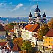 View of the Tallinn, Estonia cityscape